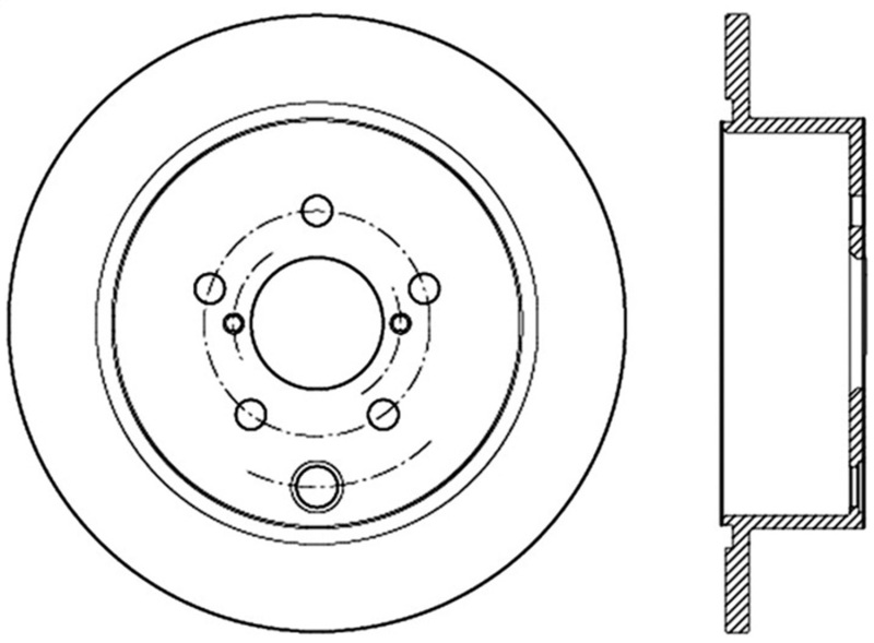 StopTech Slotted Sport Brake Rotor thumbnail 2