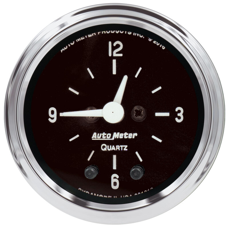 Autometer Cobra 2 1/16in 12HR Analog Clock Gauge thumbnail 3