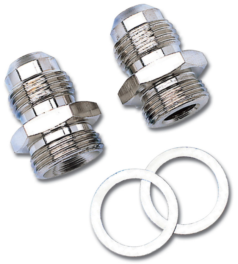 Russell Performance -6 AN Carb Adapter Fittings (2 pcs.) Zinc thumbnail 8