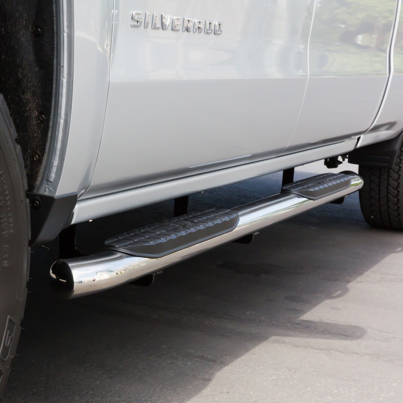 Westin 2014-2018 Chevy Silverado 1500 Crew Cab PRO TRAXX 5 Oval Nerf Step Bars - SS thumbnail 8