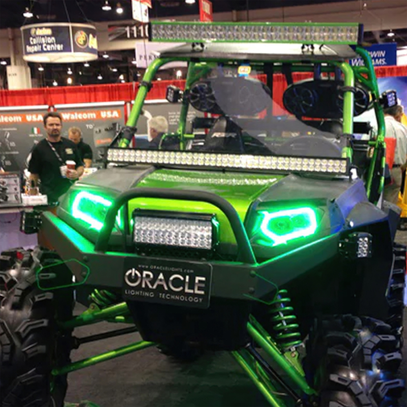 Oracle Polaris RZR 07-16 LED Halo Kit - ColorSHIFT