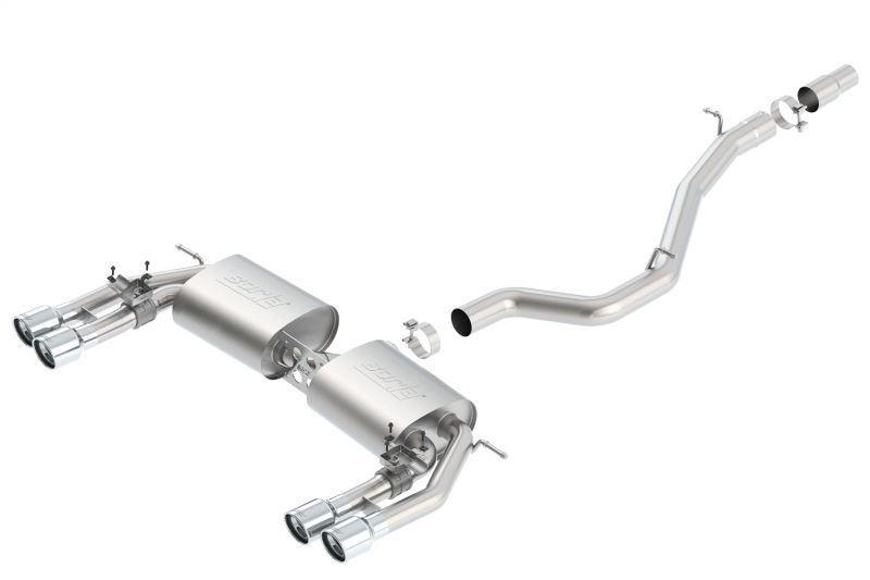 Borla 13-15 Audi S3 S-Type Dual Round Rolled Catback Exhaust thumbnail 5