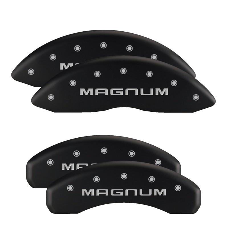MGP 4 Caliper Covers Engraved Front & Rear Srt4 Yellow Finish Black Char 2005 Dodge Neon thumbnail 6