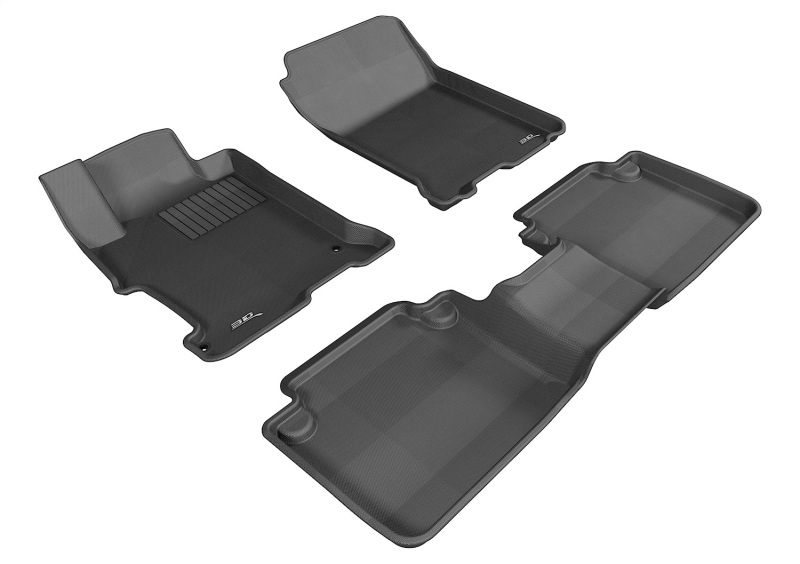 3D MAXpider 13-17 Honda Accord Sedan Kagu Black Full Set thumbnail 2