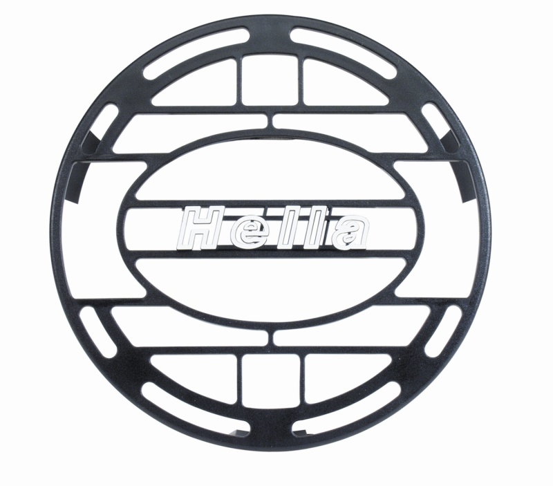 Hella Stone Shield Round Plastic Black Hella Logo Light Cover (MOQ 10) thumbnail 4