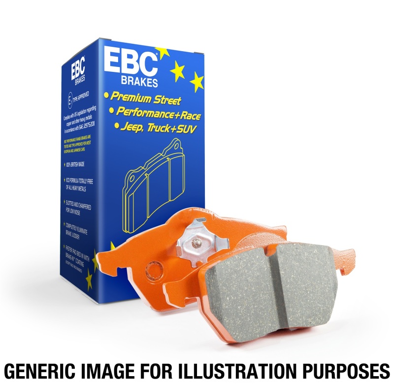 EBC 2018+ Porsche Cayenne (3rd Gen) 4.0TT Extra Duty Rear Brake Pads thumbnail 7