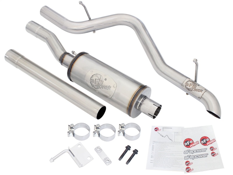 aFe MACH Force XP 2.5in SS-409 Cat-Back Exhaust 07-16 Jeep Wrangler (JK) V6-3.6L/3.8L (2-4 Door) thumbnail 3