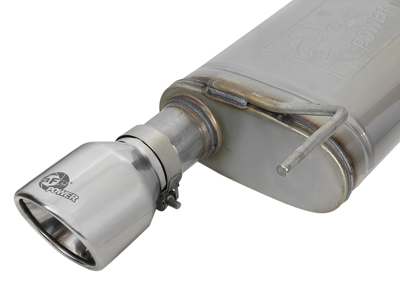 aFe MACH Force-Xp SS Axle Back Exhaust w/Polished Tips 15-17 Ford Mustang GT V8-5.0L thumbnail 6