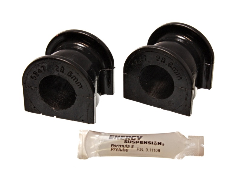 Energy Suspension 00-09 Honda S2000 Black 28.2mm Front Sway Bar Bushing Set thumbnail 3