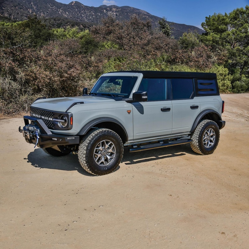 Westin 21-22 Ford Bronco (4-Door) PRO TRAXX 5 Oval Nerf Step Bars - Textured Black thumbnail 6