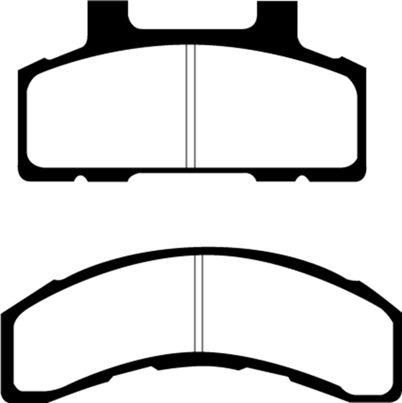 EBC 93-96 Buick Century 2.2 Ultimax2 Front Brake Pads thumbnail 3