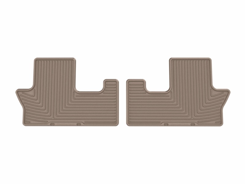 WT Rubber Mats - Rear - Tan