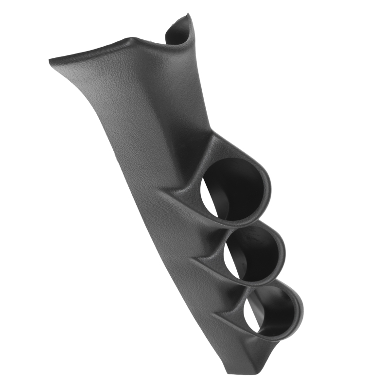Autometer 82-92 Pontiac Firebird T Top / 82-92 Chevy Camaro T Top Black 52mm Triple Pillar Gauge thumbnail 5