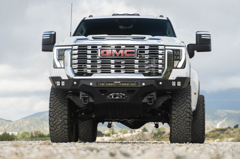 DV8 Offroad 24-26 GMC Sierra 2500/3500 Spec Series Front Bumper w/ Winch thumbnail 8