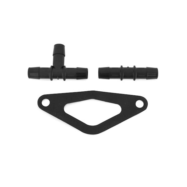 Mishimoto MMTMIC-WRX-01BKRD Top-Mount Intercooler Kit, Black w/ Red Pipes, fits Subaru WRX/STI 2002-2007