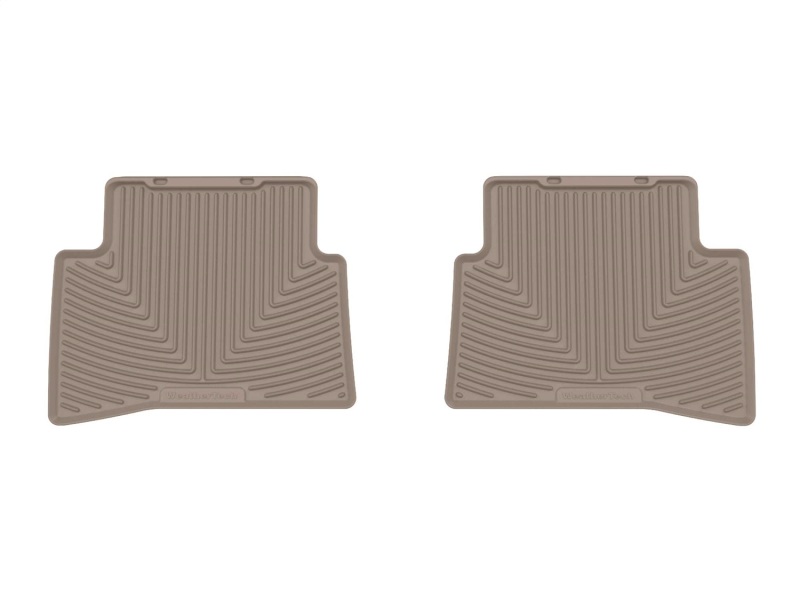 WT Rubber Mats - Rear - Tan