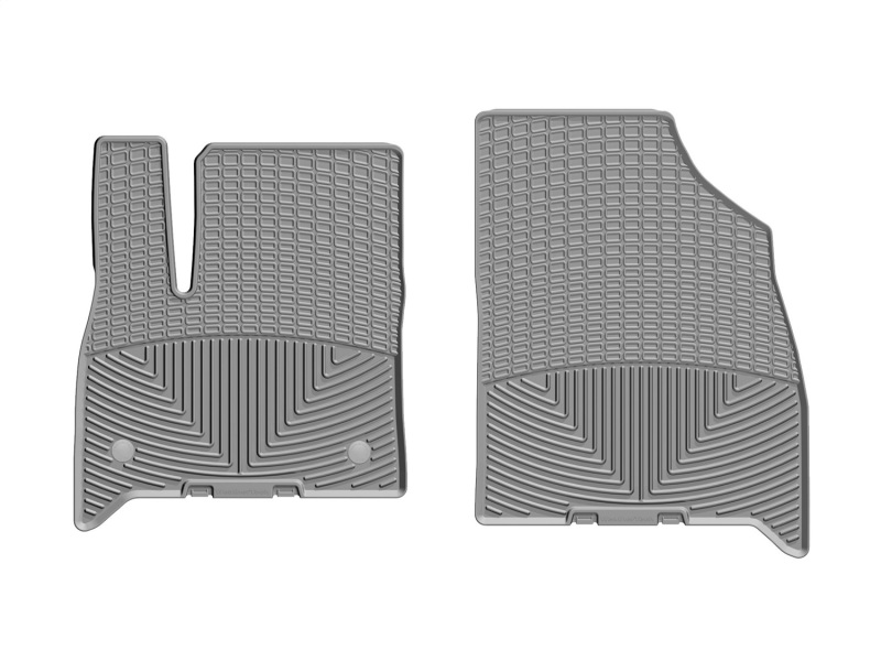 WT Rubber Mats - Front - Grey