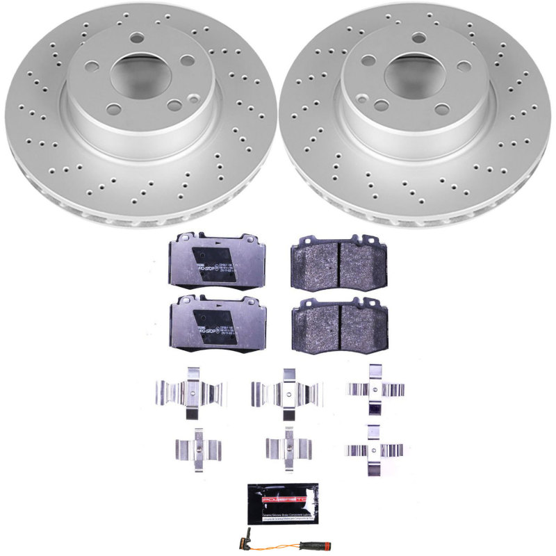 Power Stop 03-06 Mercedes-Benz CL500 Front Euro-Stop Brake Kit thumbnail 2