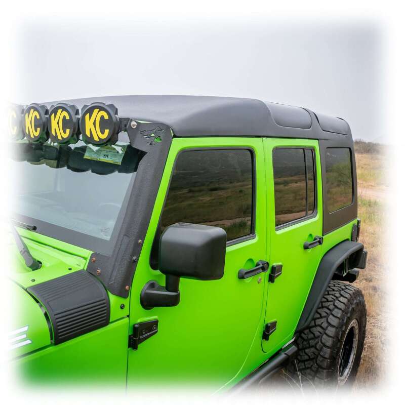 Turn Offroad 07-18 Jeep JK 4 Door Safari Hardtop 2-Piece White