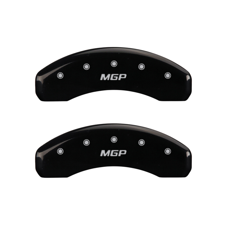MGP 4 Caliper Covers Engraved Front & Rear MGP Black Finish Silver Characters 2018 Tesla S thumbnail 9