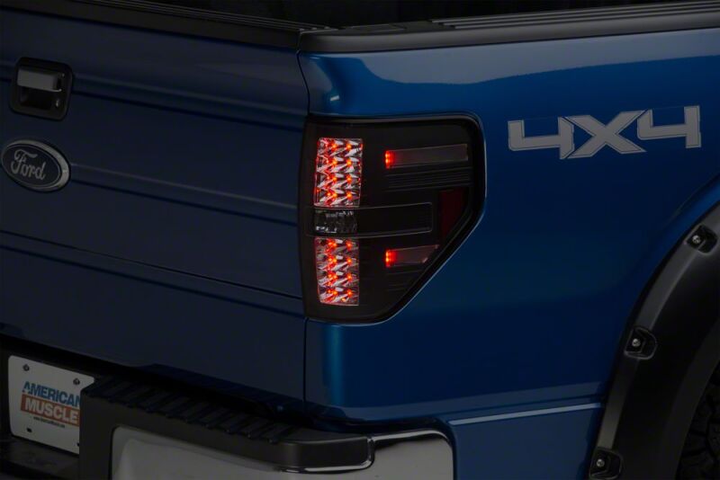 Raxiom 09-14 Ford Styleside Axial Series Black LED Tail Lights thumbnail 8
