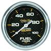 Autometer Carbon Fiber 66.7mm 0-15 PSI W/O ISO Fuel Pressure Gauge thumbnail 6