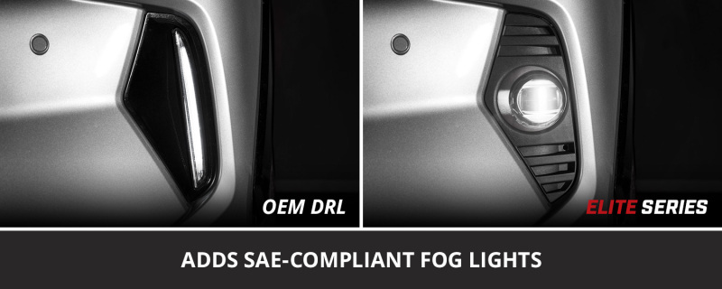 Diode Dynamics 19-22 Toyota RAV4 Elite Series Add-On Fog Lamp Kit - White thumbnail 7