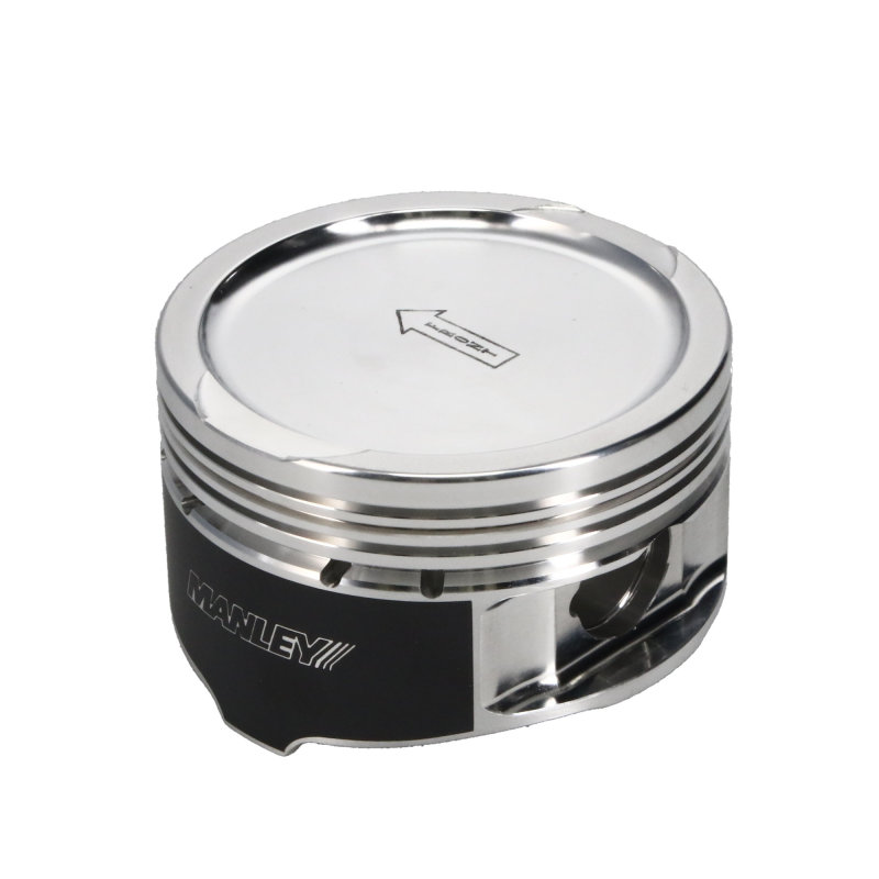 Manley Ford 4.6L/5.4L (3Valve) 3.552 Bore 14cc Platinum Series Dish Turbo Series Piston Set thumbnail 5