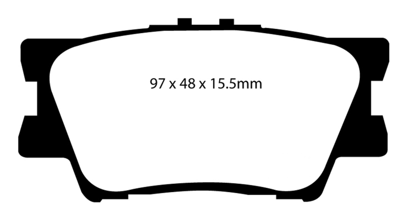 EBC S9 Brake Pad and Rotor Kit (1x ebcUSR7666, 1x ebcDP41793R) thumbnail 6