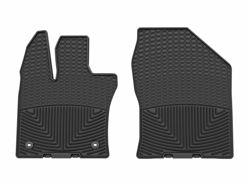 WT Rubber Mats - Front - Blk