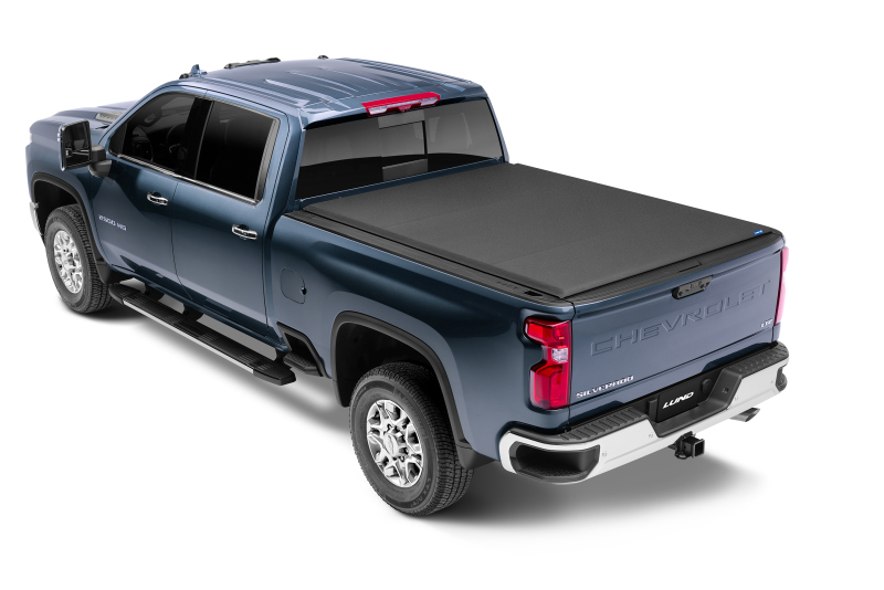Lund 07-17 Chevy Silverado 1500 (5.5ft. Bed) Genesis Elite Roll Up Tonneau Cover - Black thumbnail 7