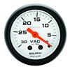 Autometer Phantom 52mm 30 in. HG. Mechanical Vacuum Gauge thumbnail 6