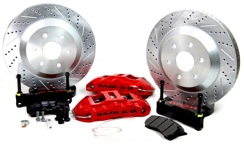 Baer Brakes 04-08 Ford F-150 15in Extreme Front SDZ Brake Kit - Silver