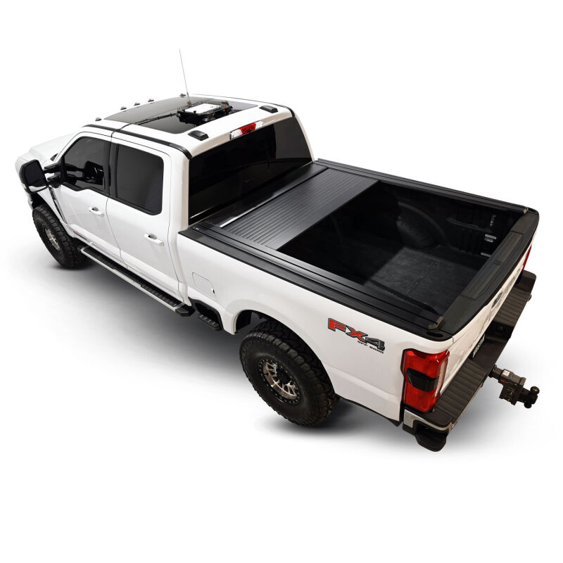 Westin 17-26 Ford F-250/F-350/F-450/F-550 SD 6ft 10in Bed Manual Retractable Tonneau Cover - Black thumbnail 6
