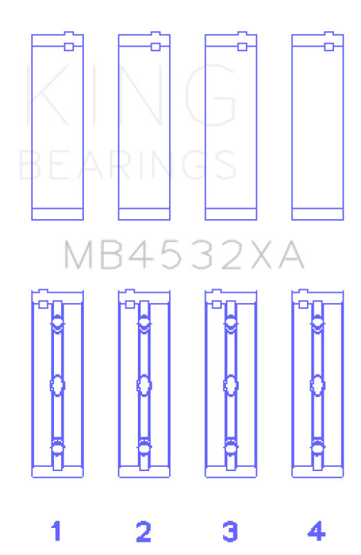 KING Main Bearings