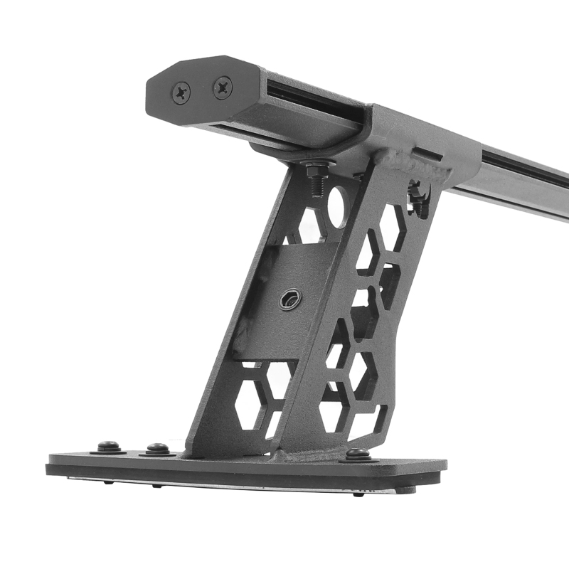 Go Rhino 15-22 Ford F-150 / 07-21 Toy. Tundra XRS Cross Bars Kit - Tex Blk (Attch Tonneau Cvr T-Trk) thumbnail 6
