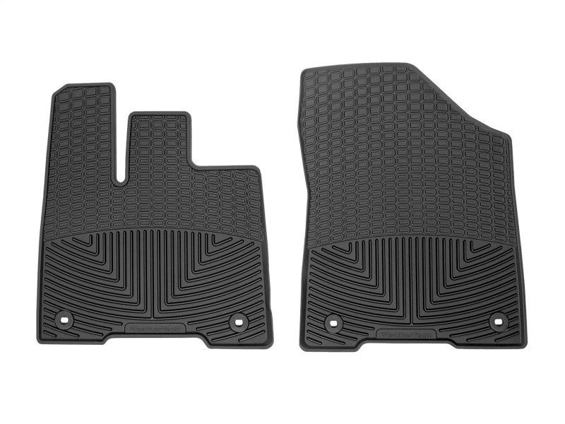 WT Rubber Mats - Front - Blk