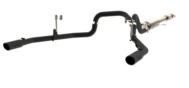 MBRP 2015 Ford F-150 5.0L 3in Cat Back Dual Split Rear Exit Black Exhaust System thumbnail 7