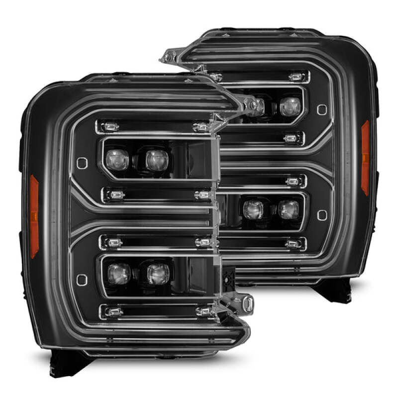 AlphaRex 23-26 Ford F-250 SD NOVA LED Proj Headlights Alpha Blk w/Activ Light/Seq Signal/Switchback thumbnail 6