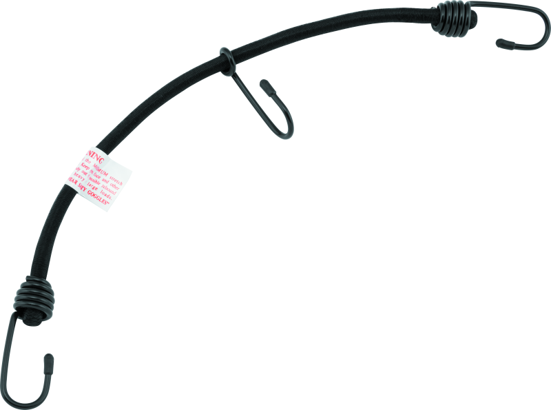 BikeMaster Bungee 18in Heavy Duty 3 Hook Black thumbnail 3