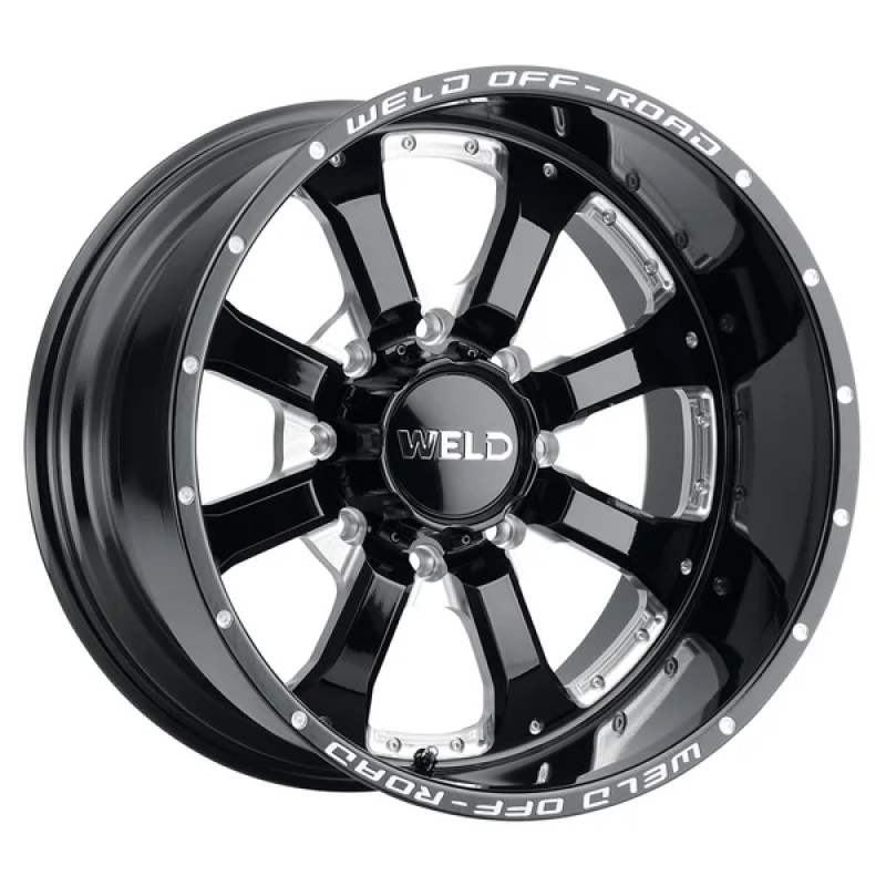 Weld GRANADA EIGHT 20X9 0MM 8X170 GLOSS BLACK