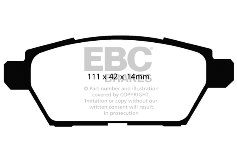 EBC S2 Brake Pad and Rotor Kit (1x ebcDP21766, 1x ebcUSR1197) thumbnail 9