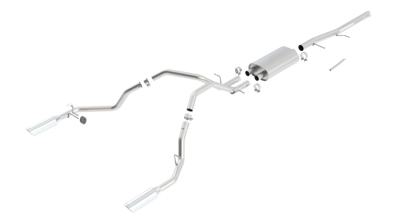 Borla 09-12 GMC Sierra 1500 / 09-12 Chevrolet Silverado 1500 SS Catback Exhaust thumbnail 4