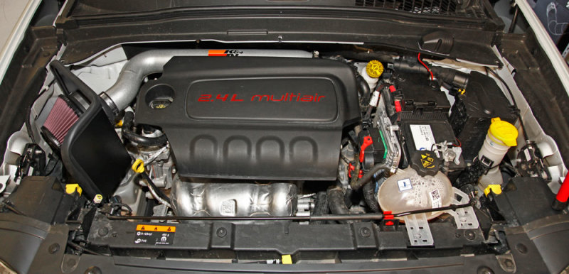 K&N 2015 Jeep Renegade L4-2.4L High Flow Performance Air Intake Kit thumbnail 9