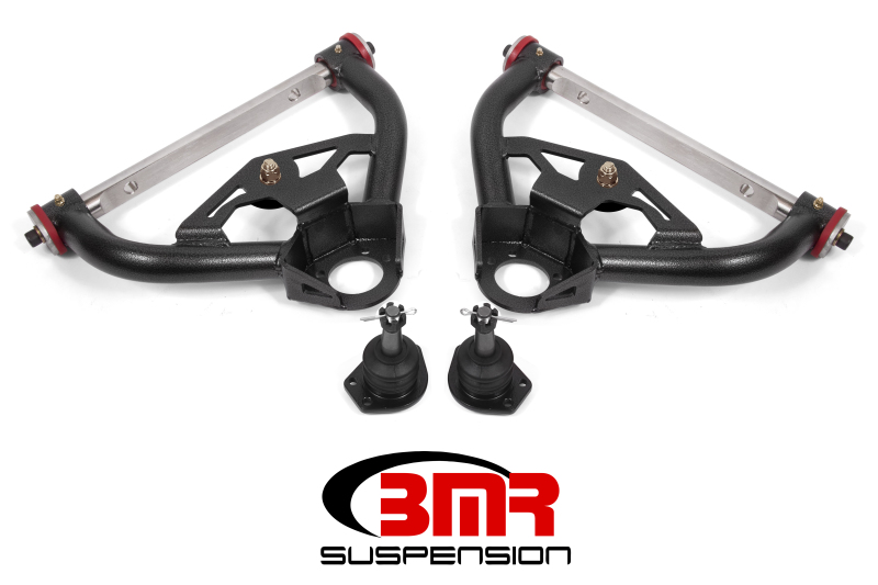 BMR 78-87 G-Body Non-Adj. Upper A-Arms (Polyurethane) - Black Hammertone