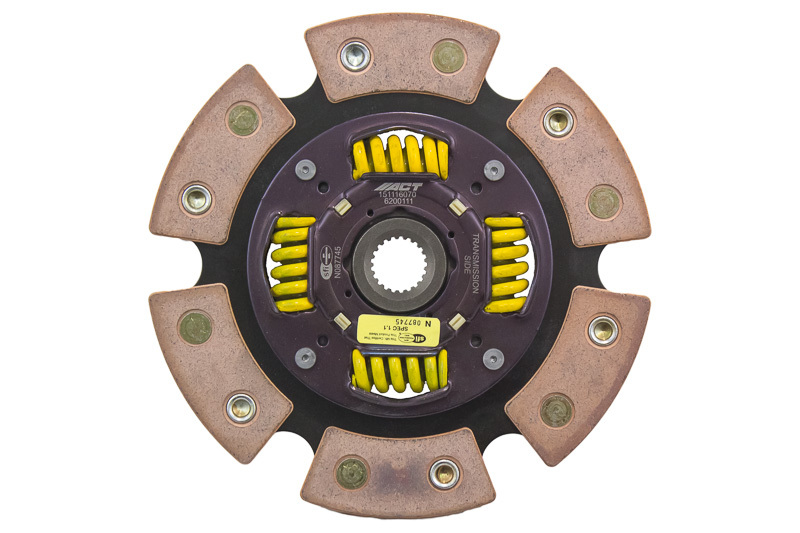 ACT 1988 Honda Civic 6 Pad Sprung Race Disc thumbnail 4