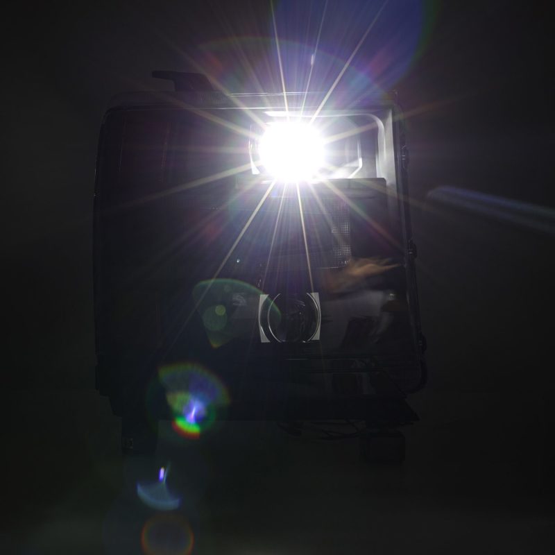 AlphaRex 16-18 Chevy 1500HD LUXX LED Proj Headlights BK w/Seq Actvn Light / SeqSig (Req PN 810023) thumbnail 5