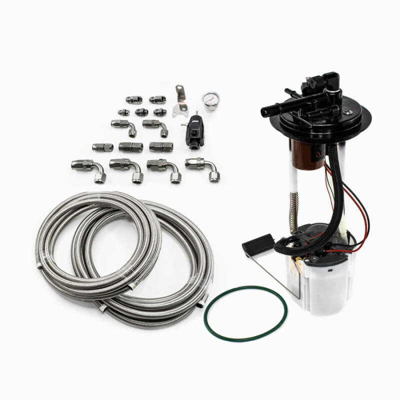 DeatschWerks 05-09 GM Truck DW400 Pump Module w/CPE fuel lines thumbnail 2