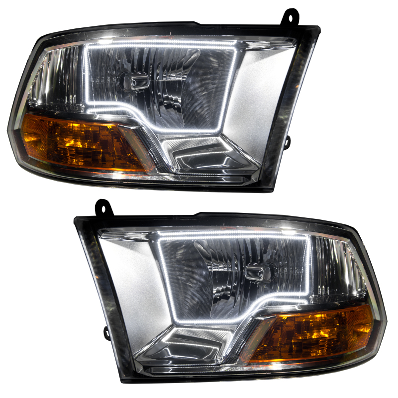 Oracle 09-12 Dodge Ram Non-Sport SMD HL - Chrome - White thumbnail 2