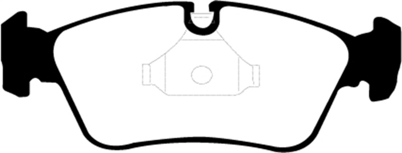 EBC 99-02 BMW Z3 2.5 Redstuff Front Brake Pads thumbnail 7